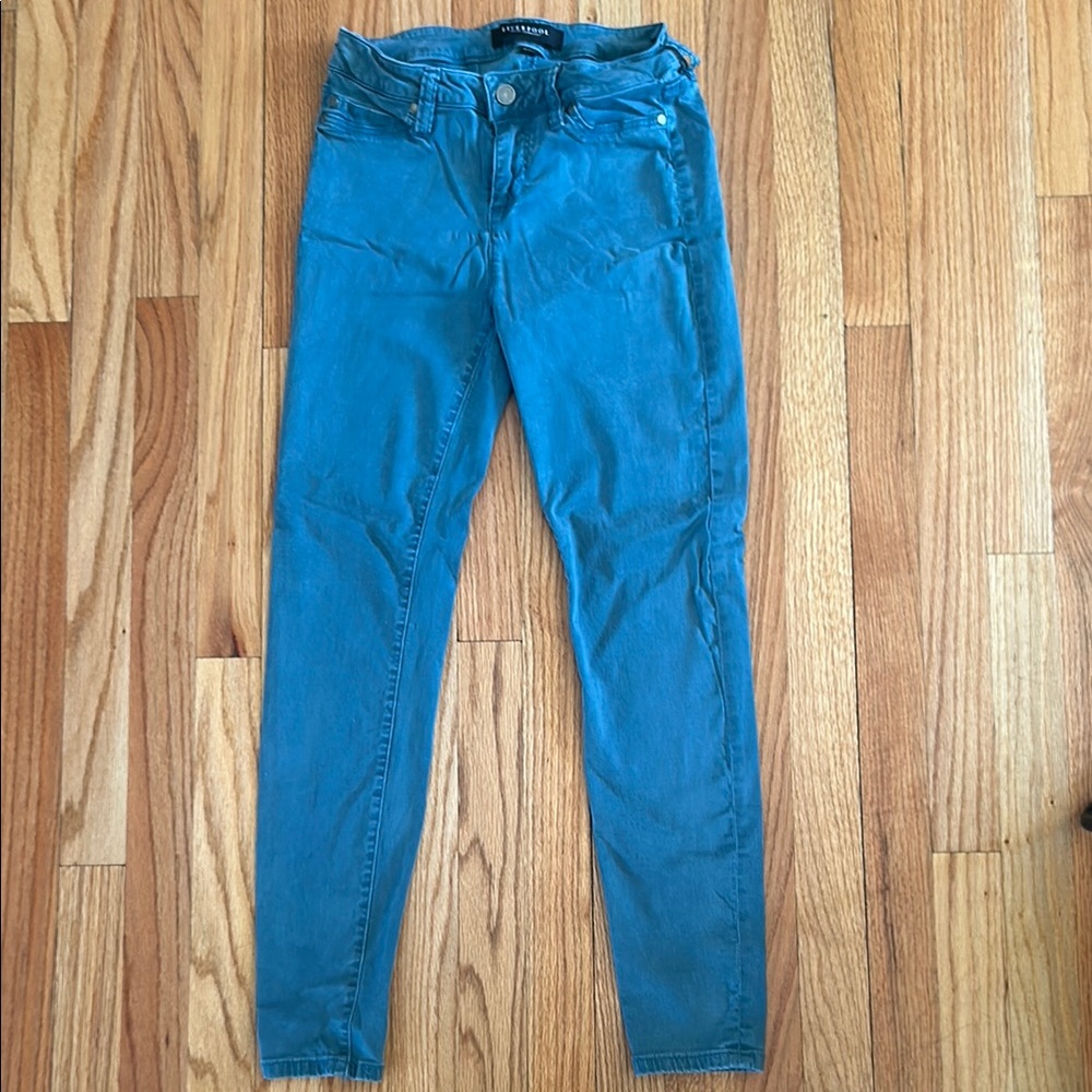 Liverpool Teal Skinny Jeans